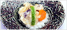 旬魚と野菜揚げ出し