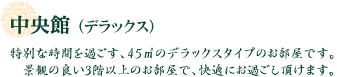 中央館(デラックス)