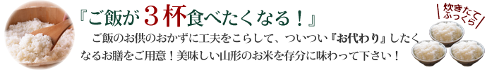 ご飯3杯食べたく成る