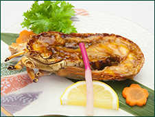 ロブスターの素焼き 
